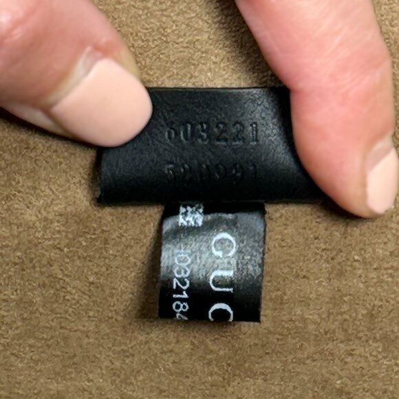 Gucci Padlock GG Supreme Bamboo Small Top Handle/ Shoulder Bag - Picture 8 of 13